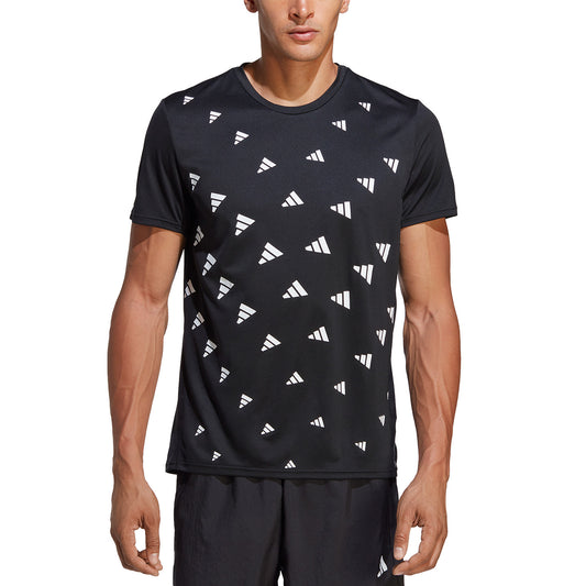 adidas Brand Love AEROREADY Maglietta Black/White
