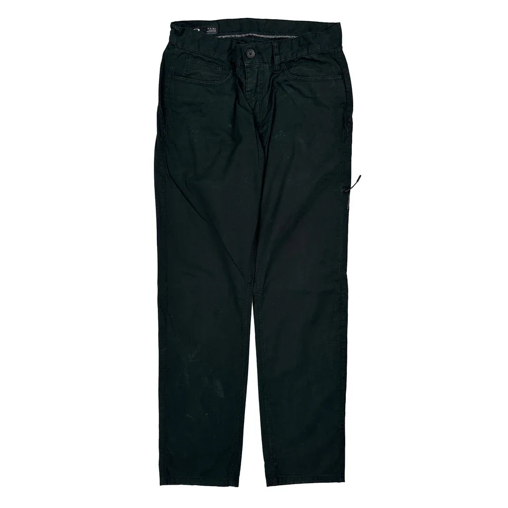 Oakley Slim Pants - 30W 32L Black Cotton