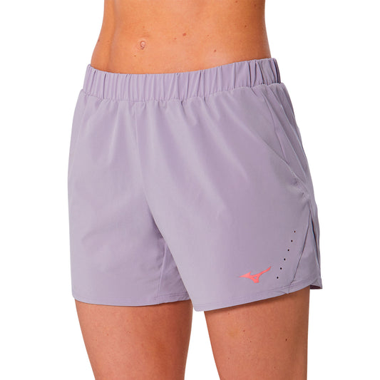 Mizuno Aero 4.5in Pantaloncini Wisteria