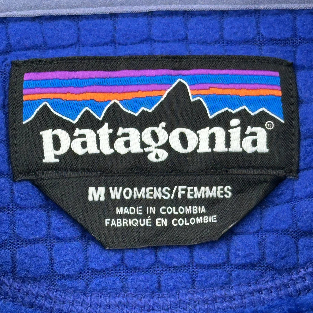Patagonia Fleece Jacket - Medium Blue Polyester