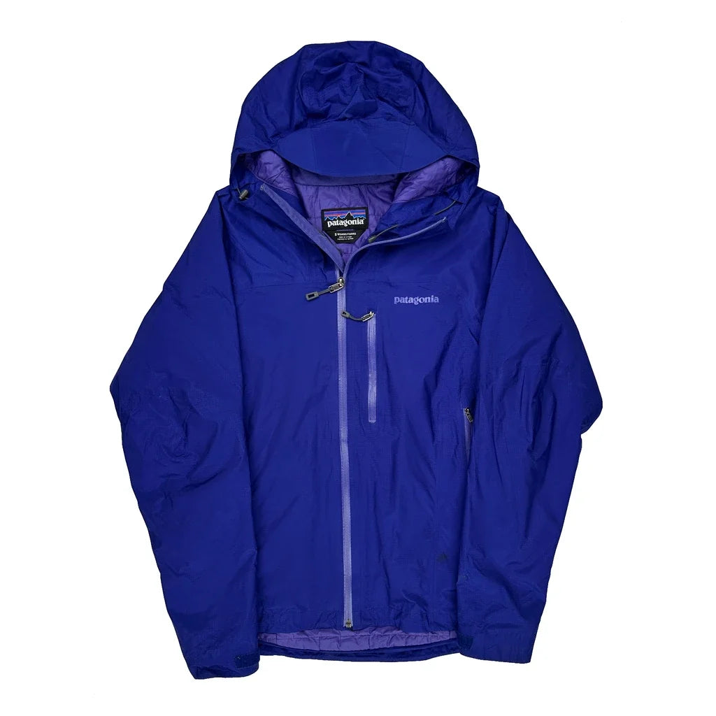 Patagonia Shell Jacket - Small Blue Nylon