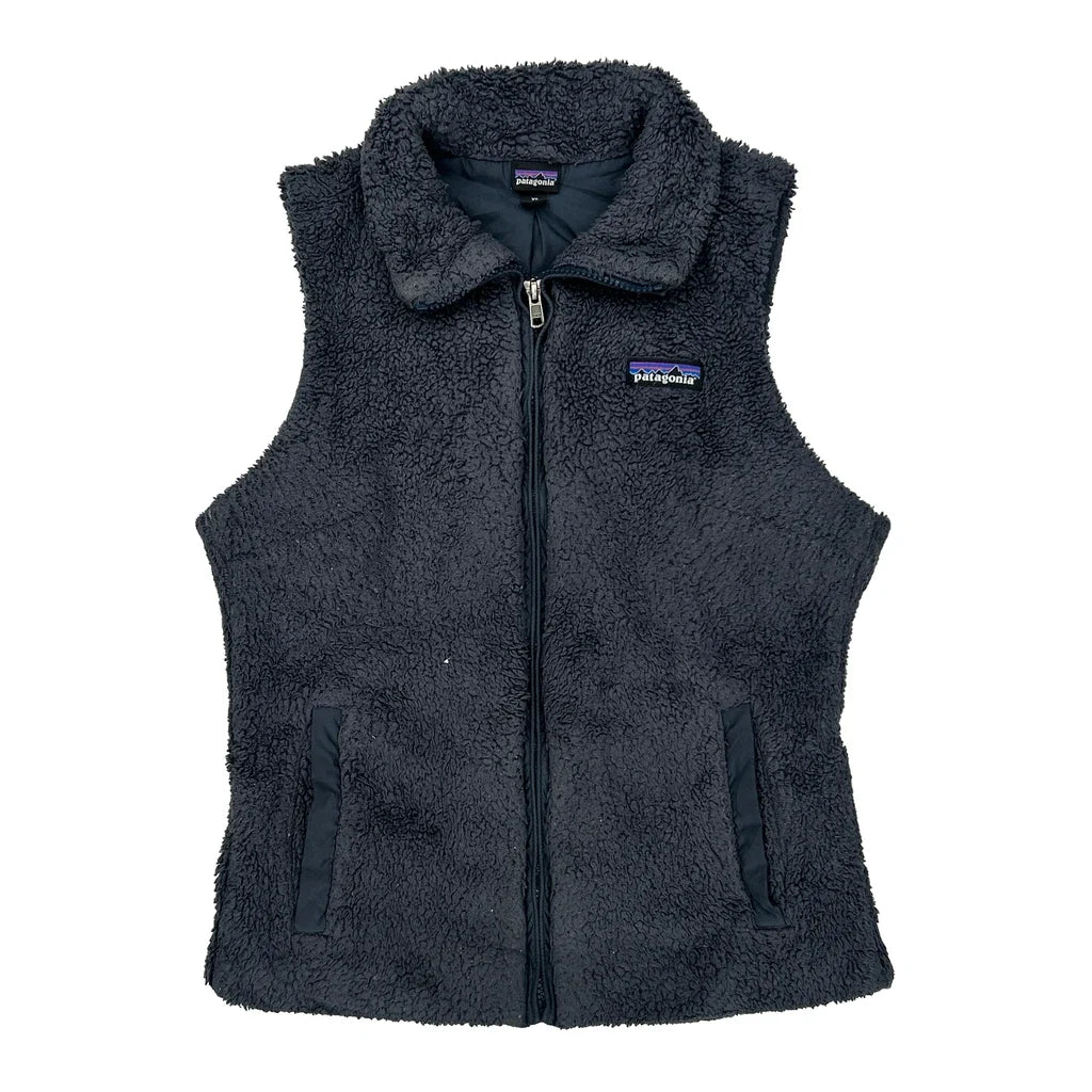 Patagonia Fleece Vest - XS Gray Polyester