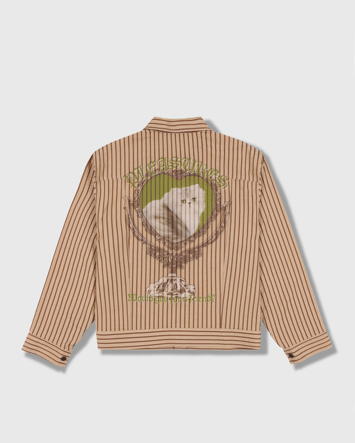 CAT MIRROR TRUCKER JACKET