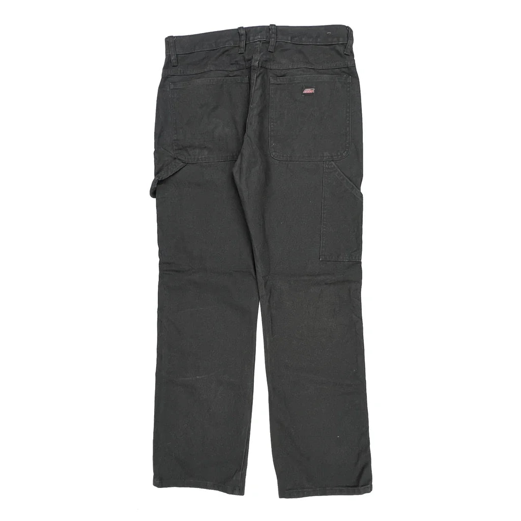 Dickies Carpenter Pants - 33W 32L Black Cotton