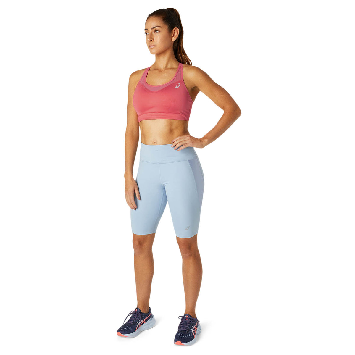 Asics Accelerate Reggiseno Sportivo Pink Grapefruit