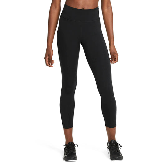 Nike One Mid Rise 7/8 Tights Black/White