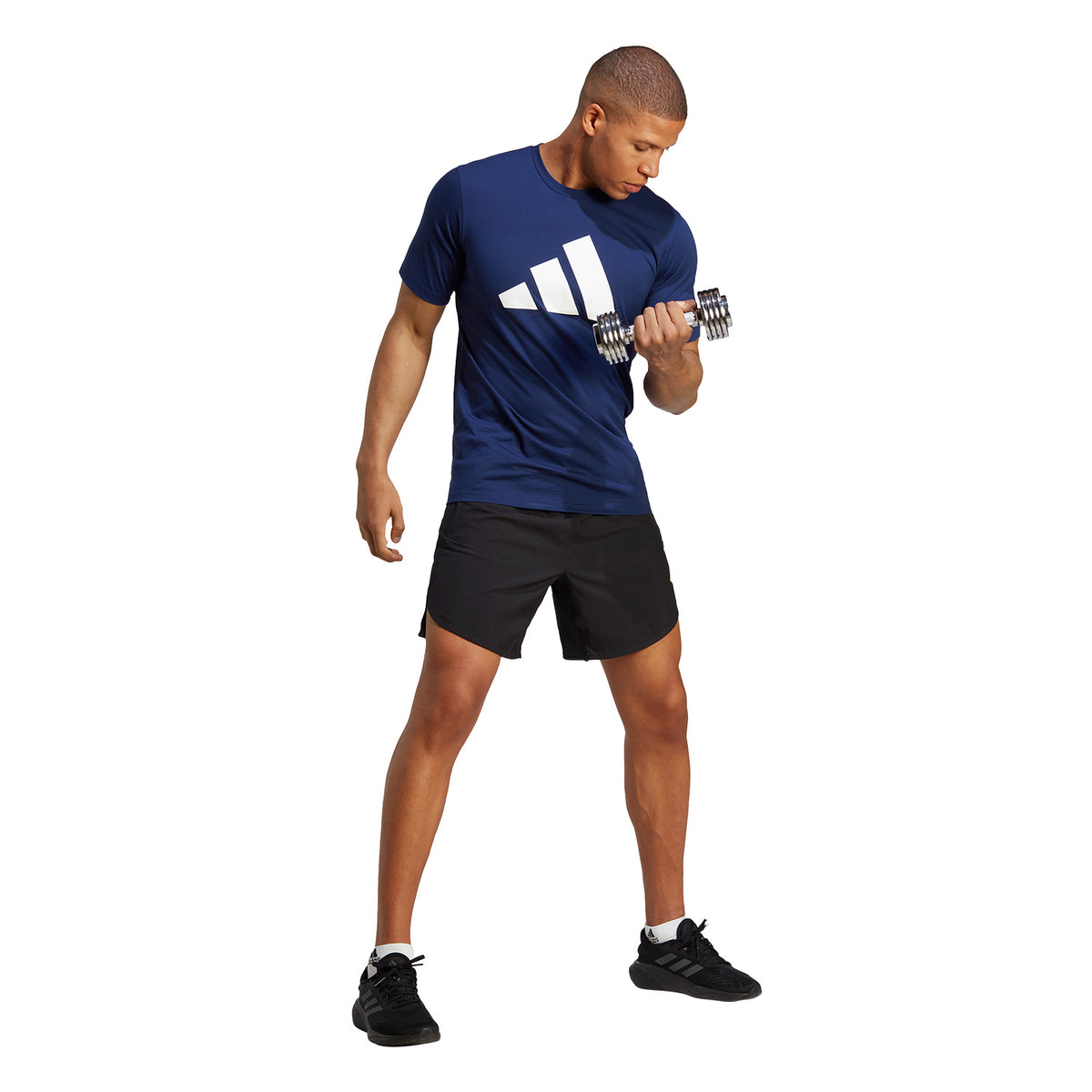 adidas New Lift Maglietta Dark Blue/White