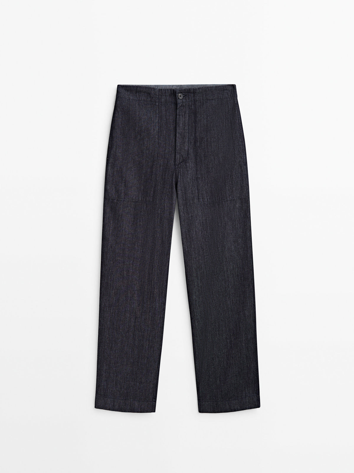 Pantalón vaquero carpenter tiro medio - AZUL OSCURO