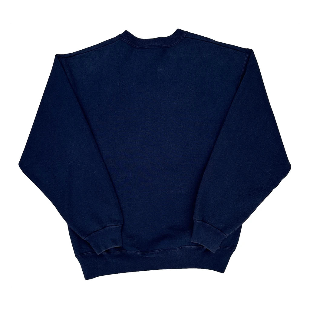 Acme Clothing Graphic Sweatshirt - Medium Navy Cotton