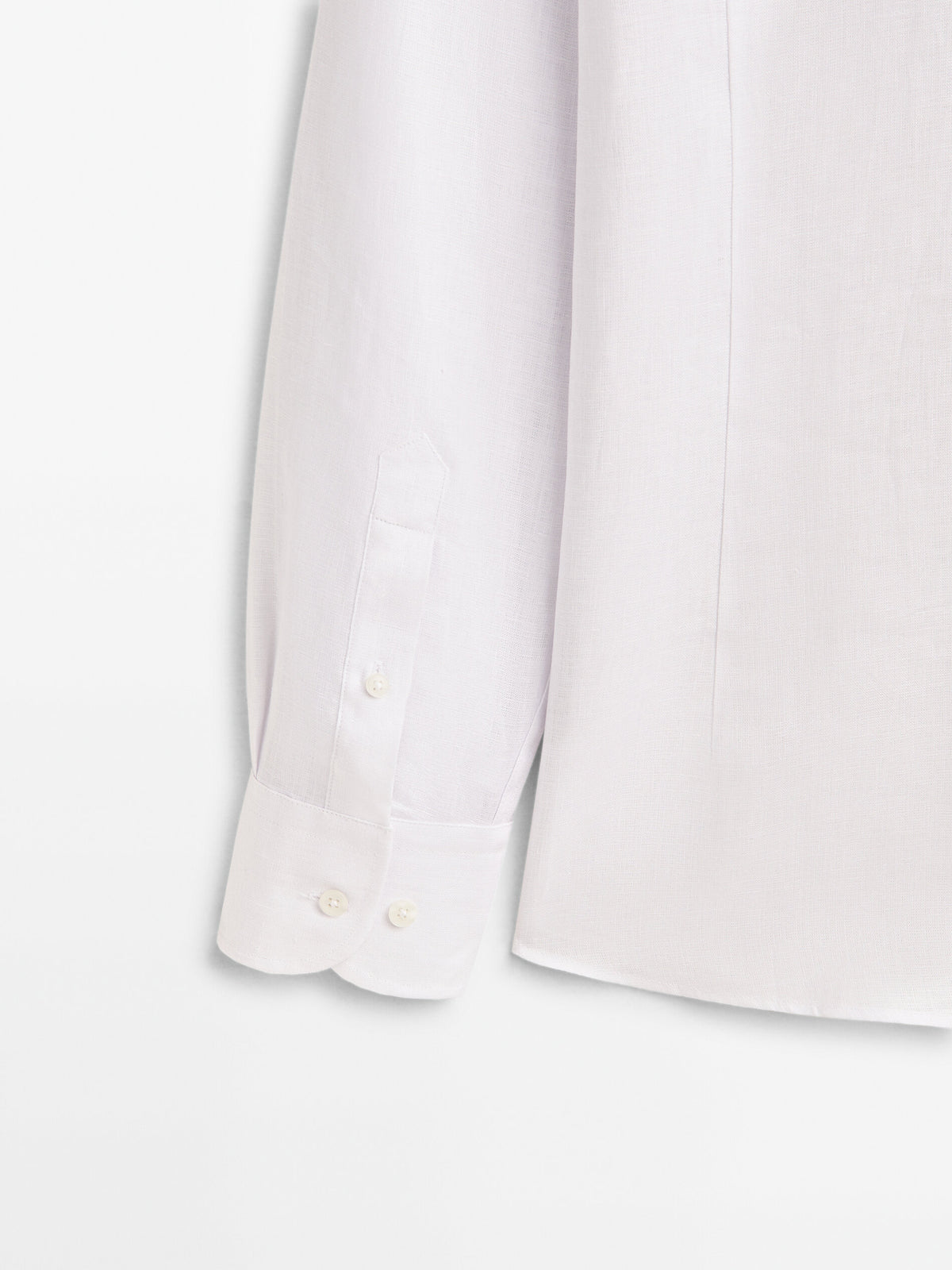 Camisa 100% lino slim fit - BLANCO