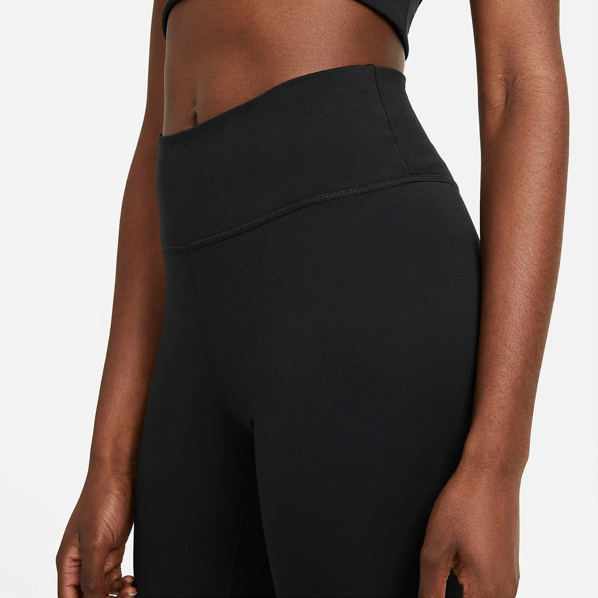 Nike One Mid Rise 7/8 Tights Black/White
