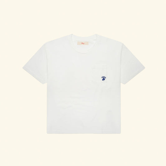 Western Athletic Classic Pocket T-Shirt (Vintage White)