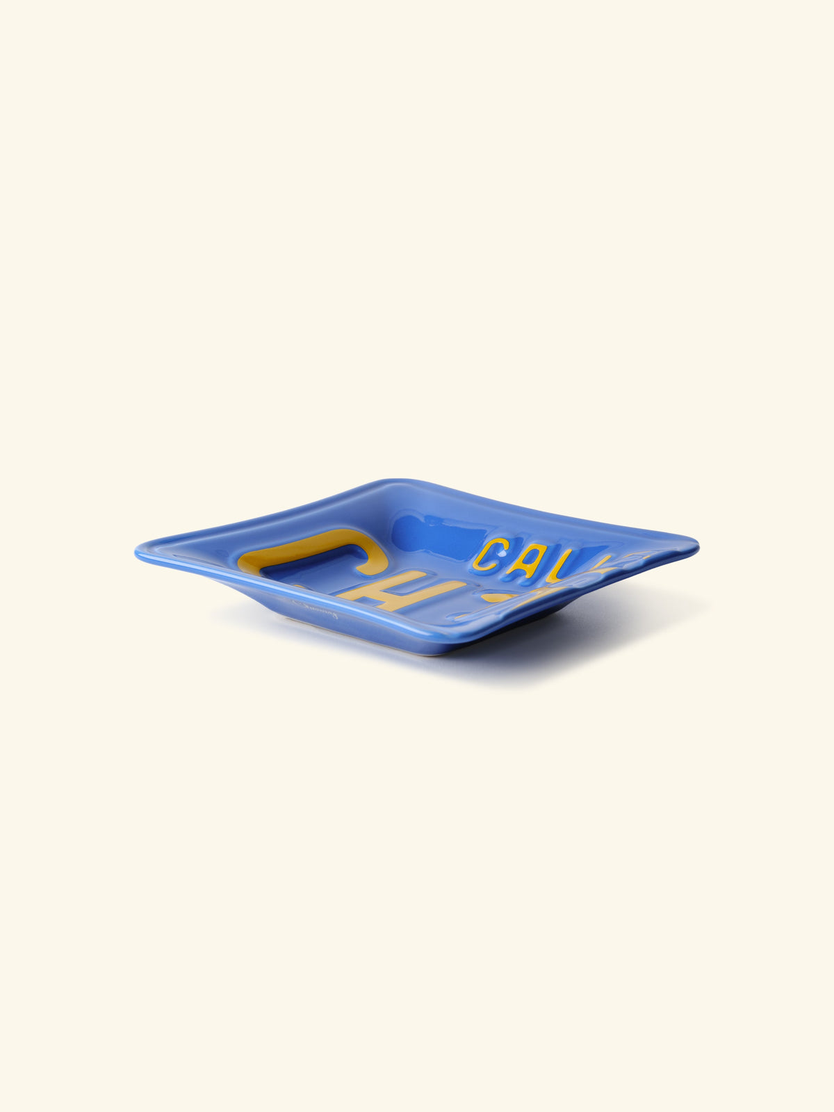 California License Plate Tray (Blue)