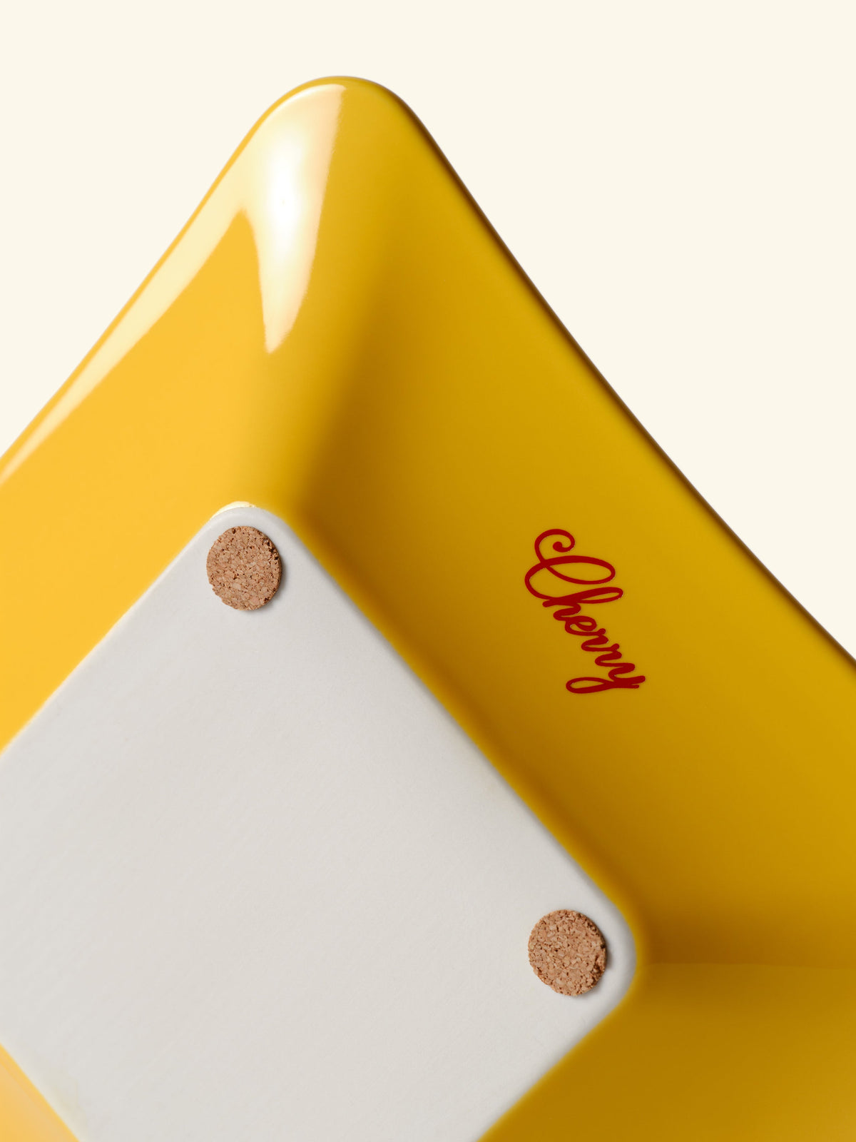 Cowboy License Plate Tray (Yellow)