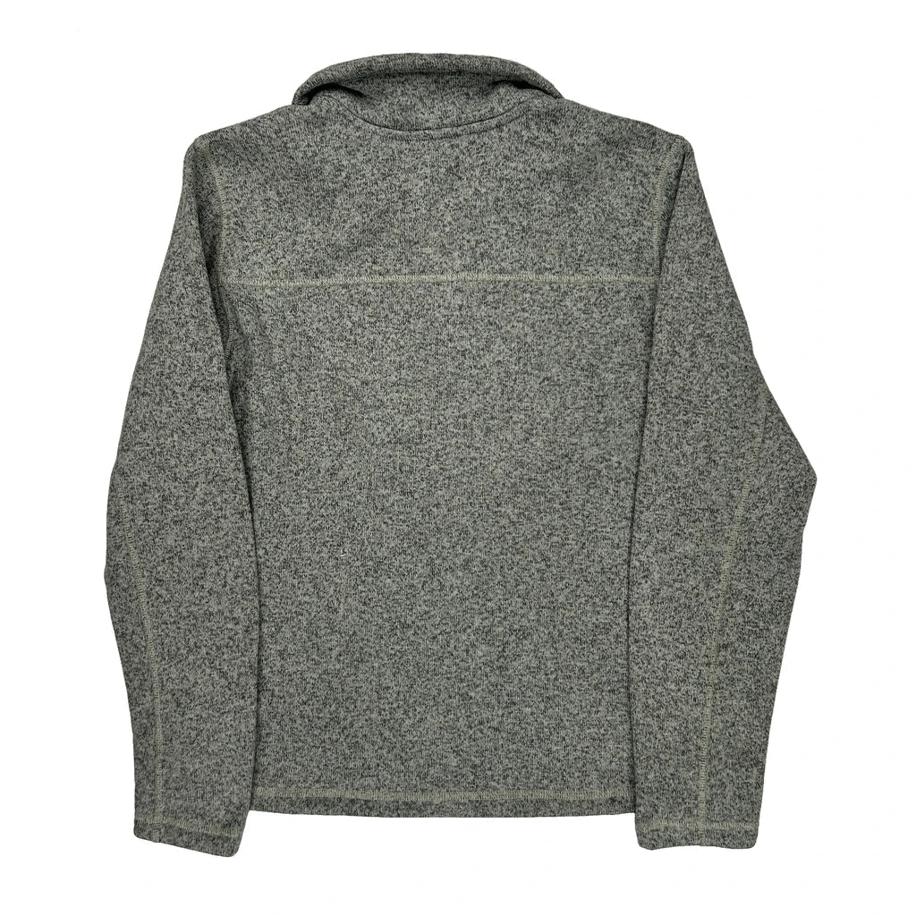 The North Face 1/4 Zip - Medium Gray Polyester