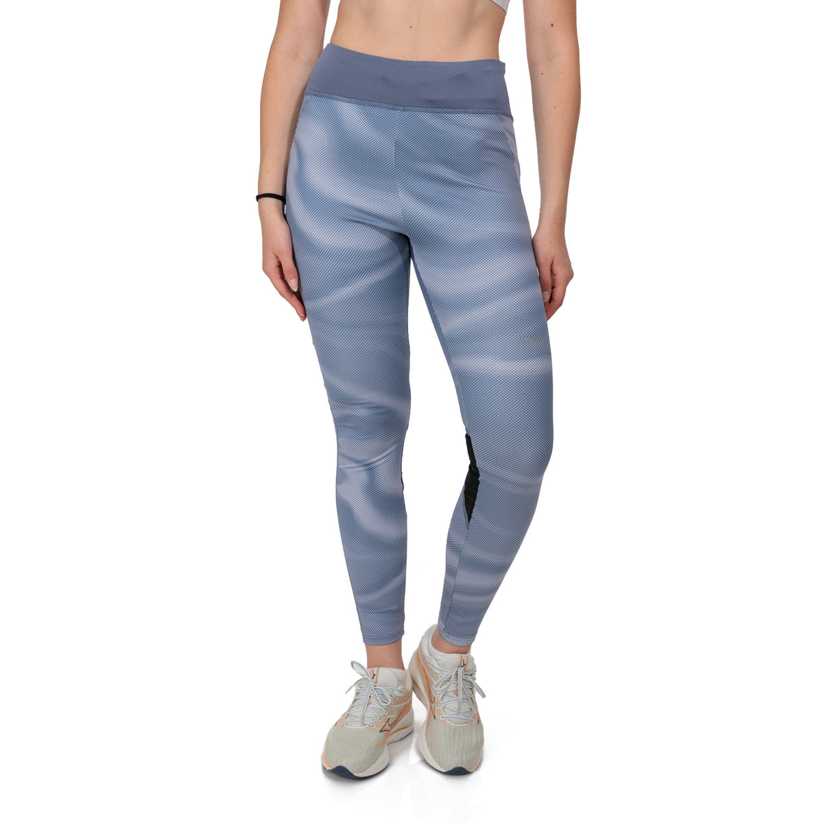 Mizuno Printed Tights Nightshadow Blue