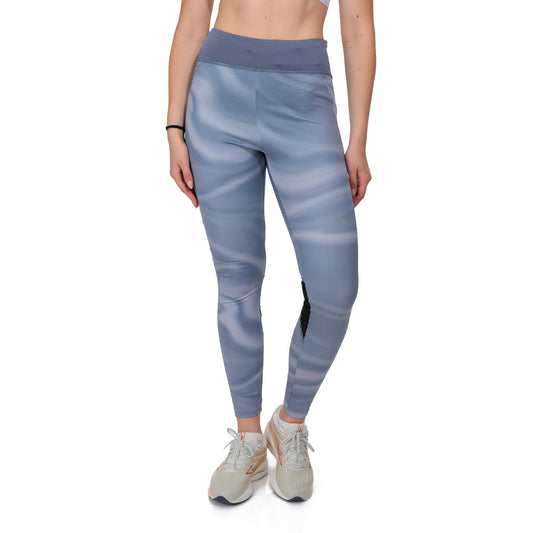 Mizuno Printed Tights Nightshadow Blue