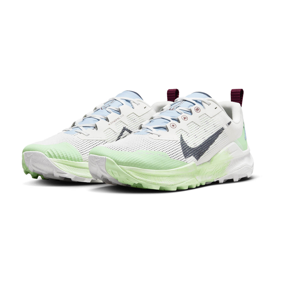 Nike React Wildhorse 8 Summit White/Thunder Blue/Vapor Green