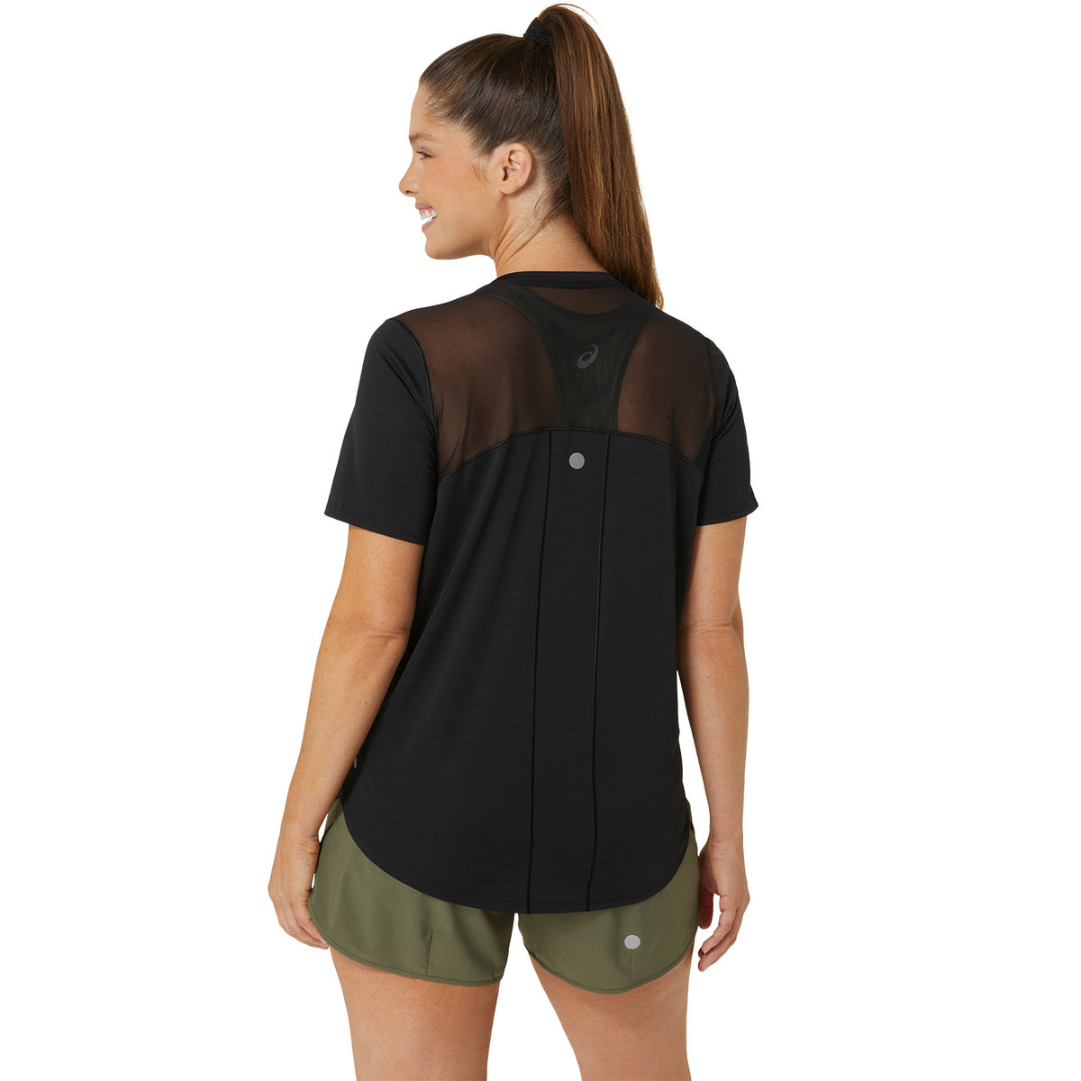 Asics Road Crew Maglietta Performance Black