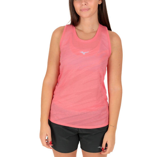 Mizuno Aeroflow Canotta Sunkissed Coral