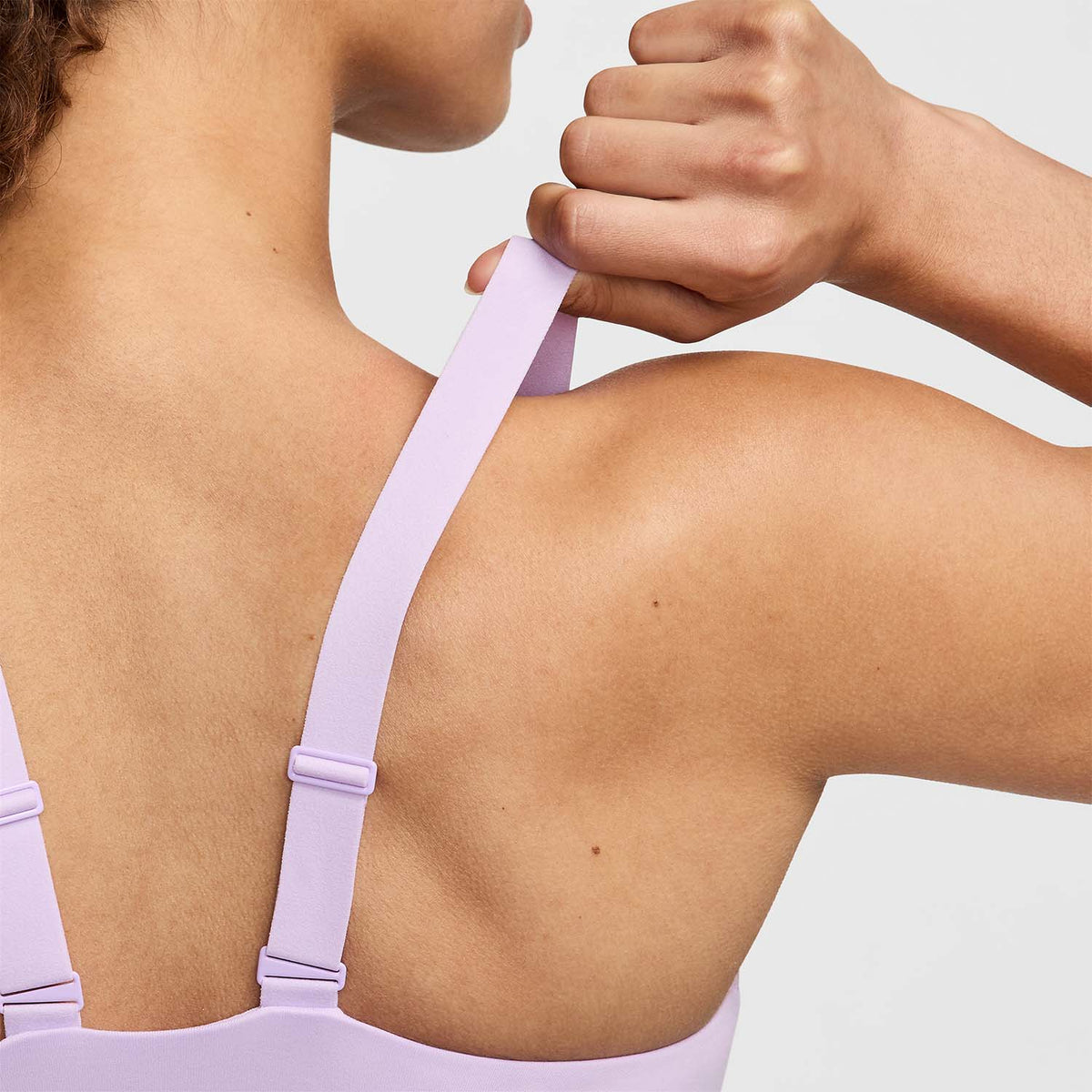 Nike Indy Crew Reggiseno Sportivo Lilac Bloom