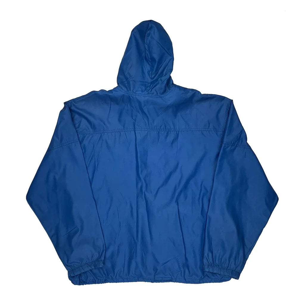 Lacoste Izod Windbreaker - XL Blue Nylon