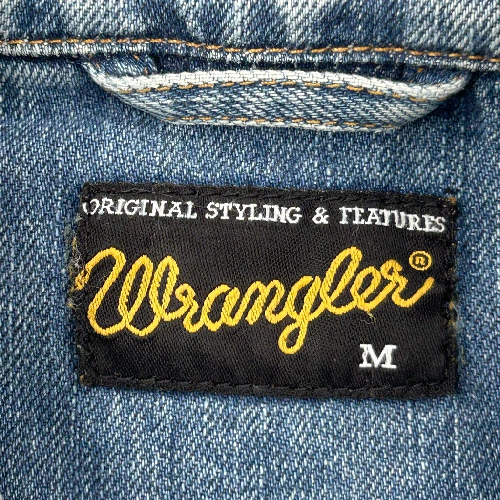 Wrangler Denim Jacket - Medium Blue Denim