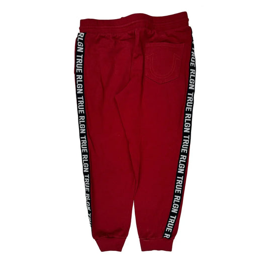 True Religion Joggers - Large Red Cotton