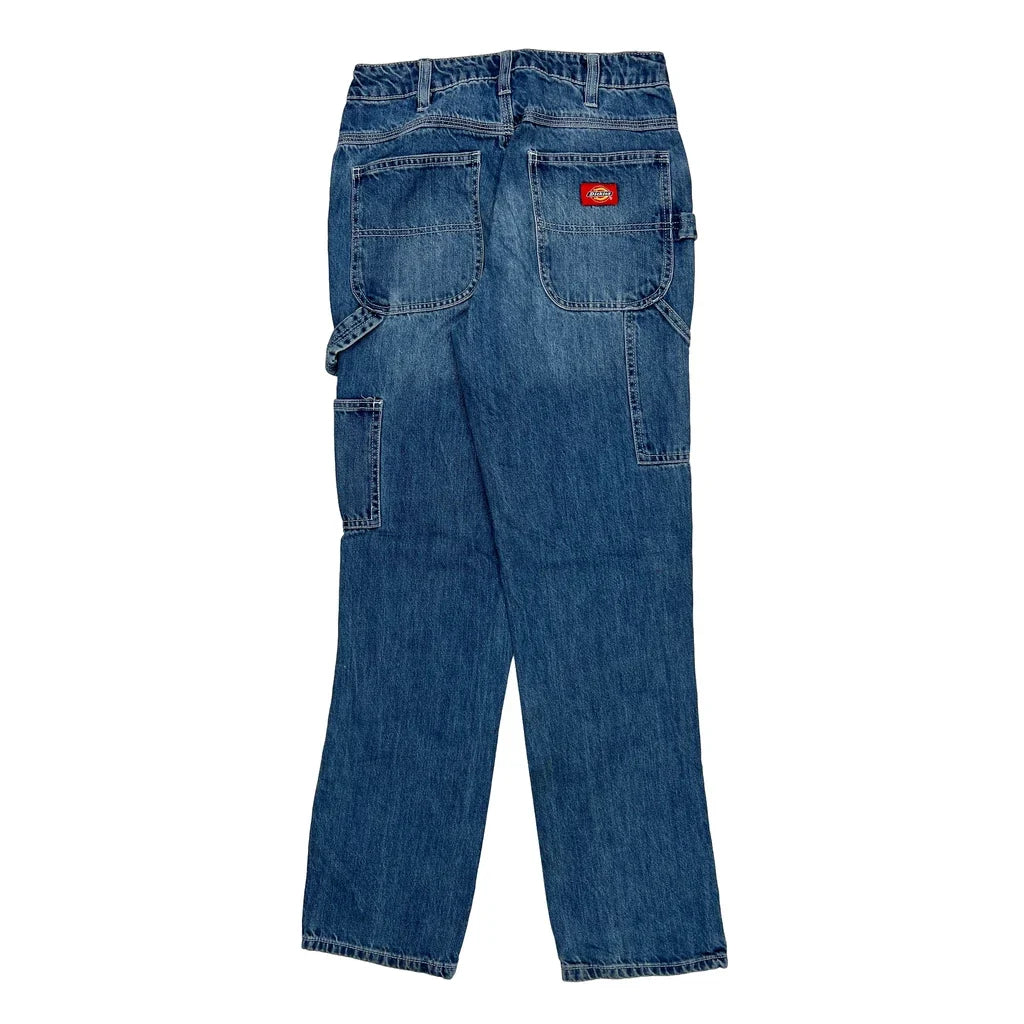Dickies Carpenter Pants - 26W 31L Blue Denim