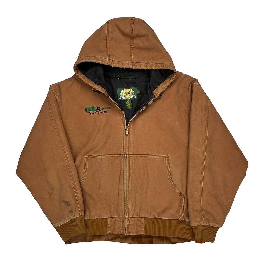 Cabelas Workwear Jacket - XL Brown Cotton