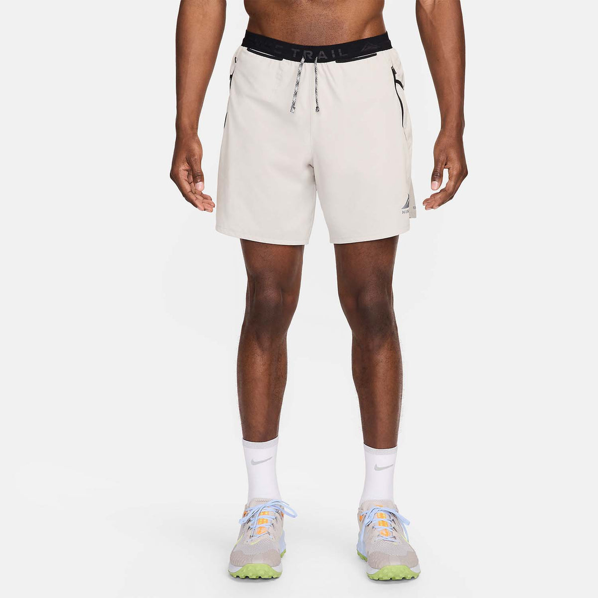 Nike Dri-FIT Second Sunrise 7in Pantaloncini Light Iron Ore/Black