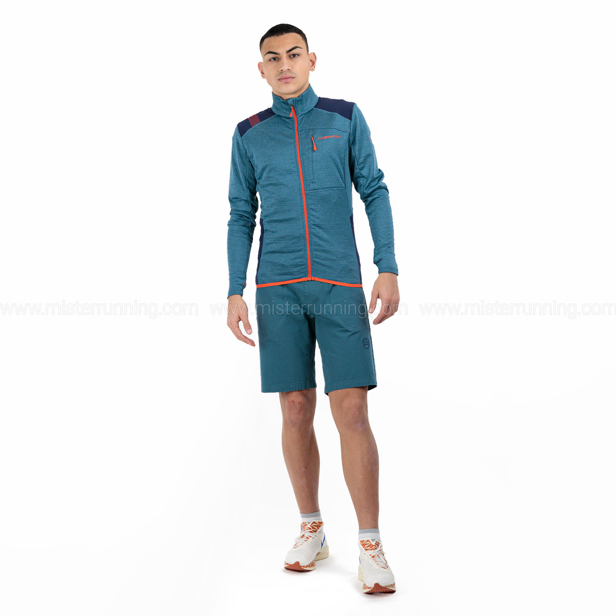 La Sportiva True North Giacca Hurricane/Deep Sea
