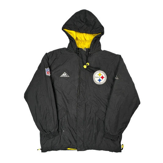 Steelers Nfl Football Jacket - XL Black Polyester