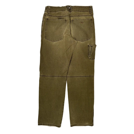 Kuhl Knee Dart Corduroy Carpenter Pants - 32W 33L Brown Cotton