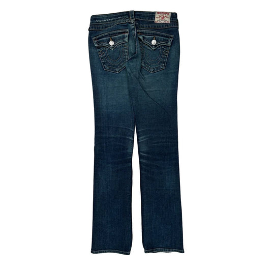 True Religion Slim Fit Jeans - 28W US 2 Dark Wash Denim