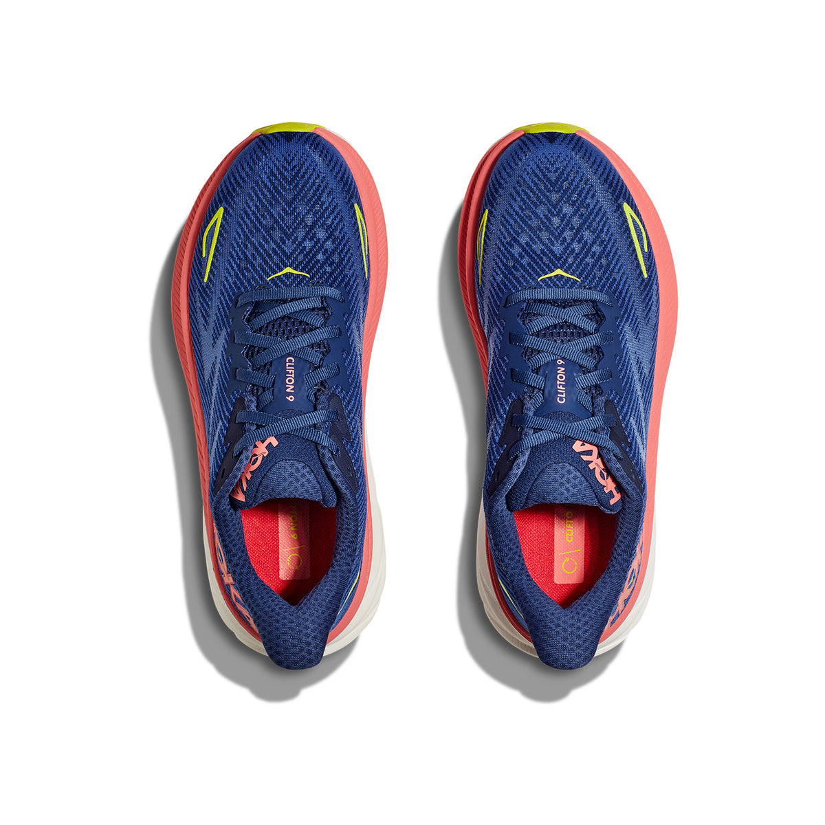 Hoka Clifton 9 Evening Sky/Coral