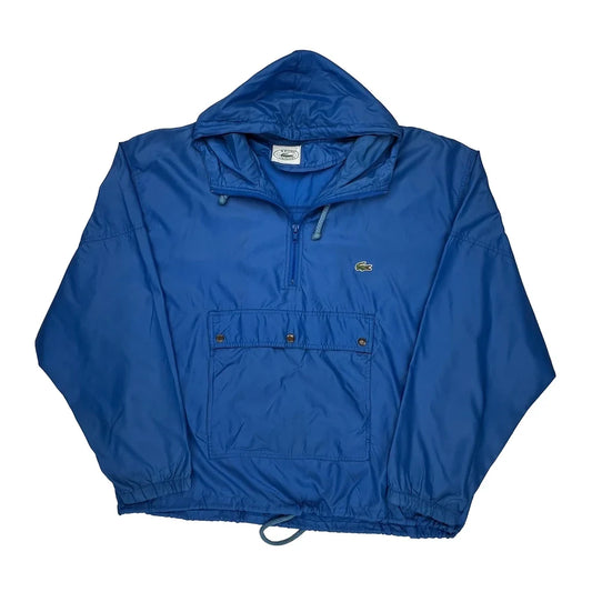 Lacoste Izod Windbreaker - XL Blue Nylon
