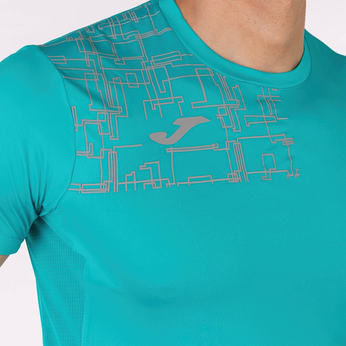 Joma Elite VIII Logo Maglietta Turquoise