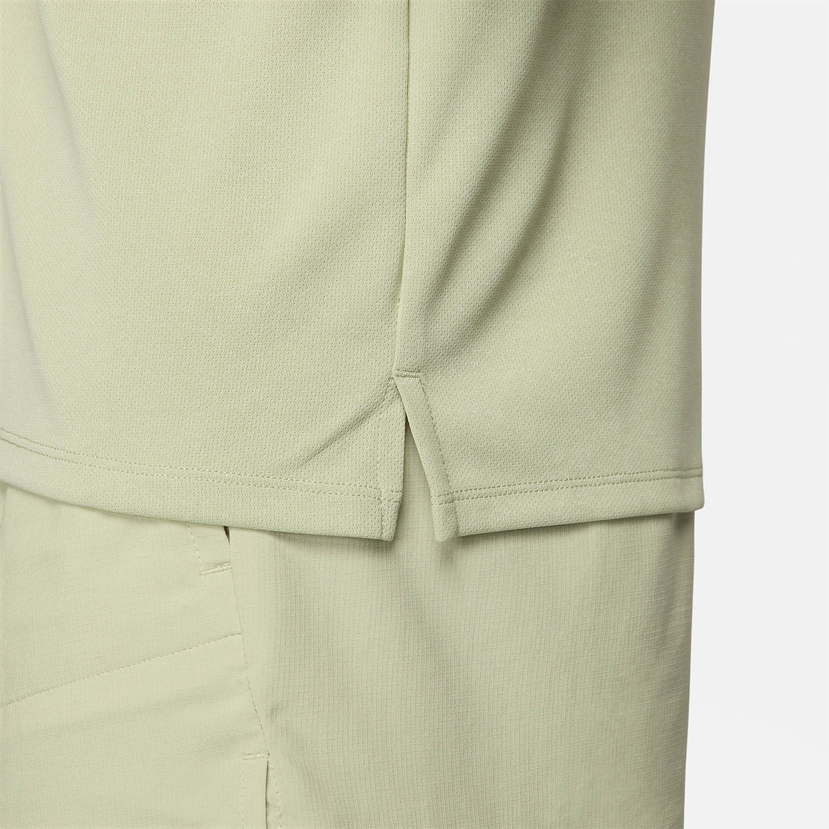 Nike Dri-FIT UV Run Division Miler Maglietta Sea Glass/Olive Aura/Heather/Reflective Silver