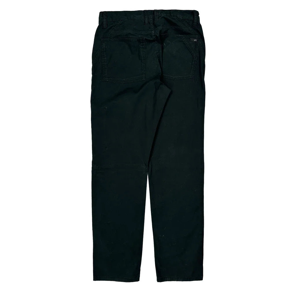 Oakley Slim Pants - 30W 32L Black Cotton