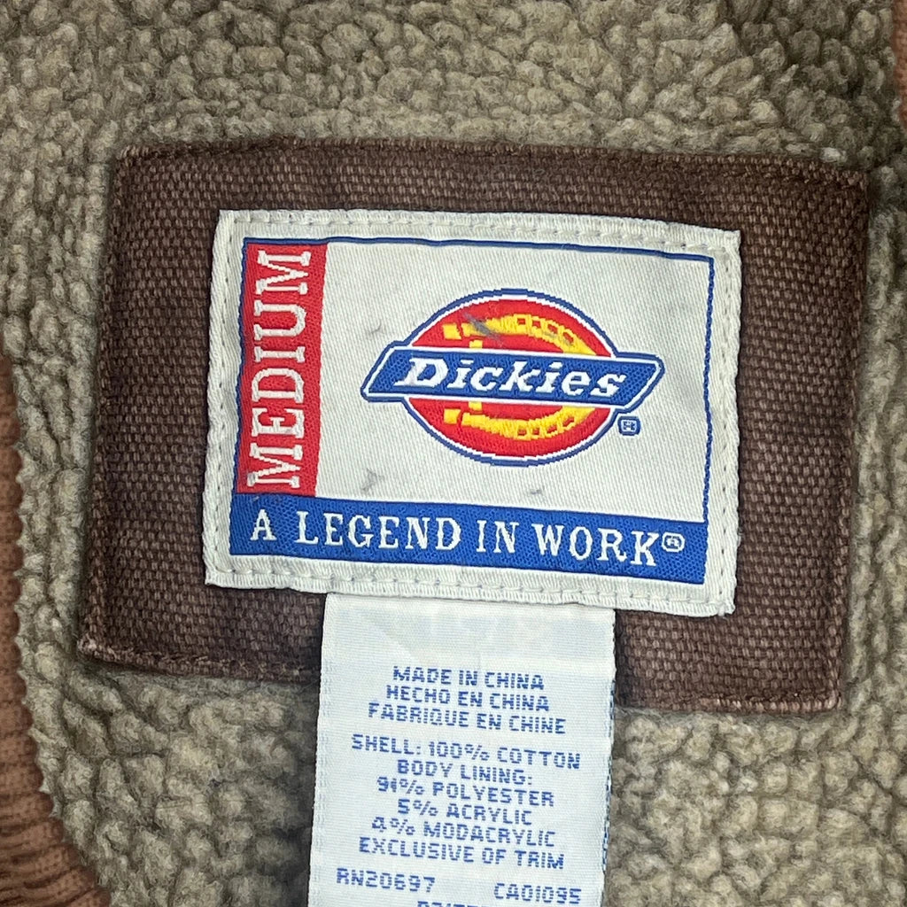 Dickies Vest - Medium Brown Cotton