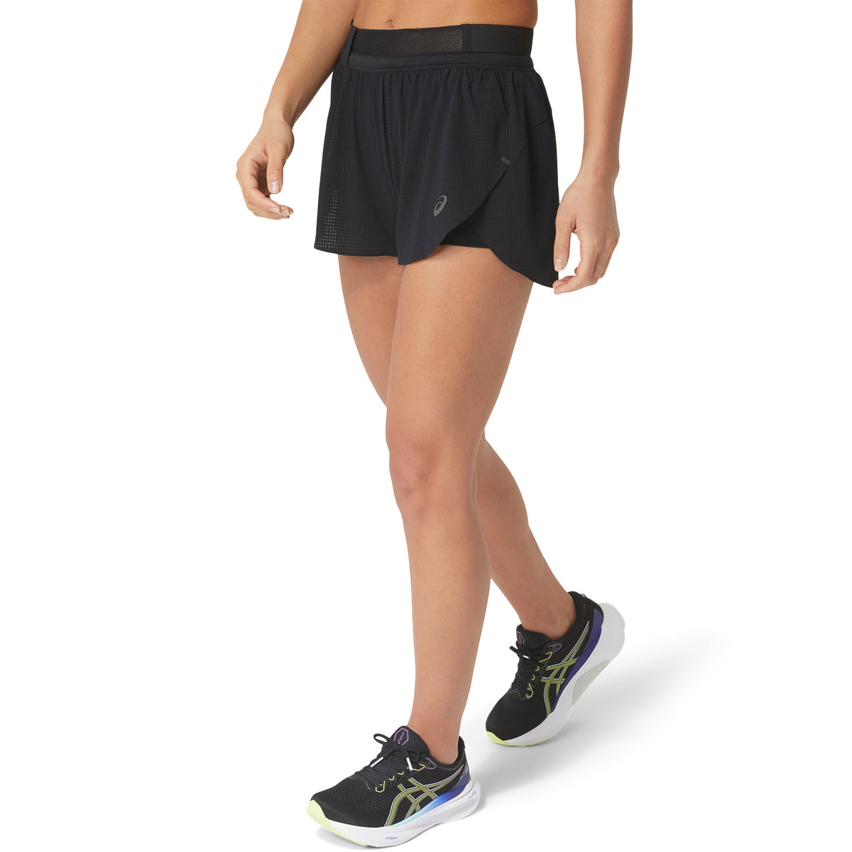 Asics Metarun 3in Pantaloncini Performance Black