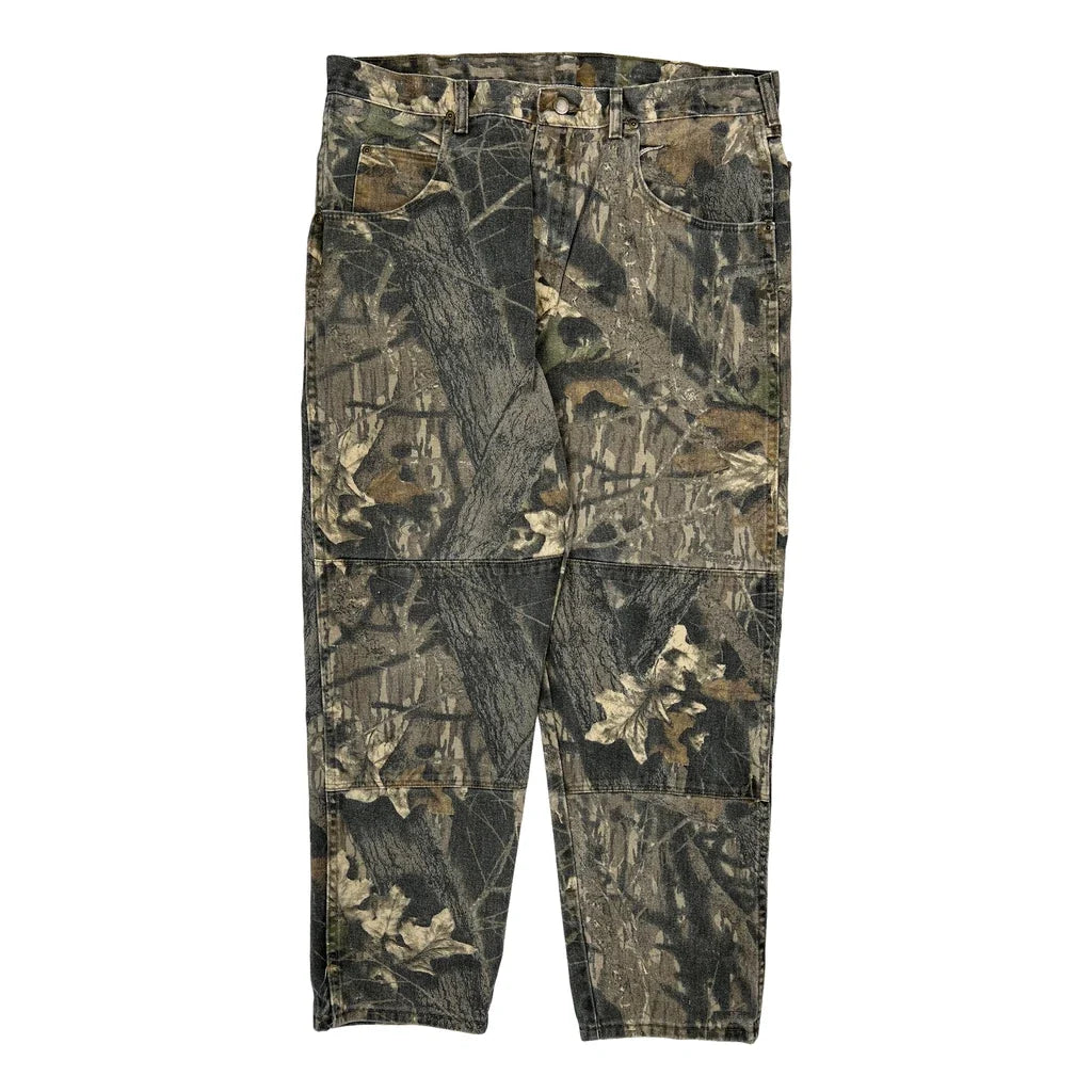 Wrangler Camo Cargo Pants - 36W 30L Camo Cotton