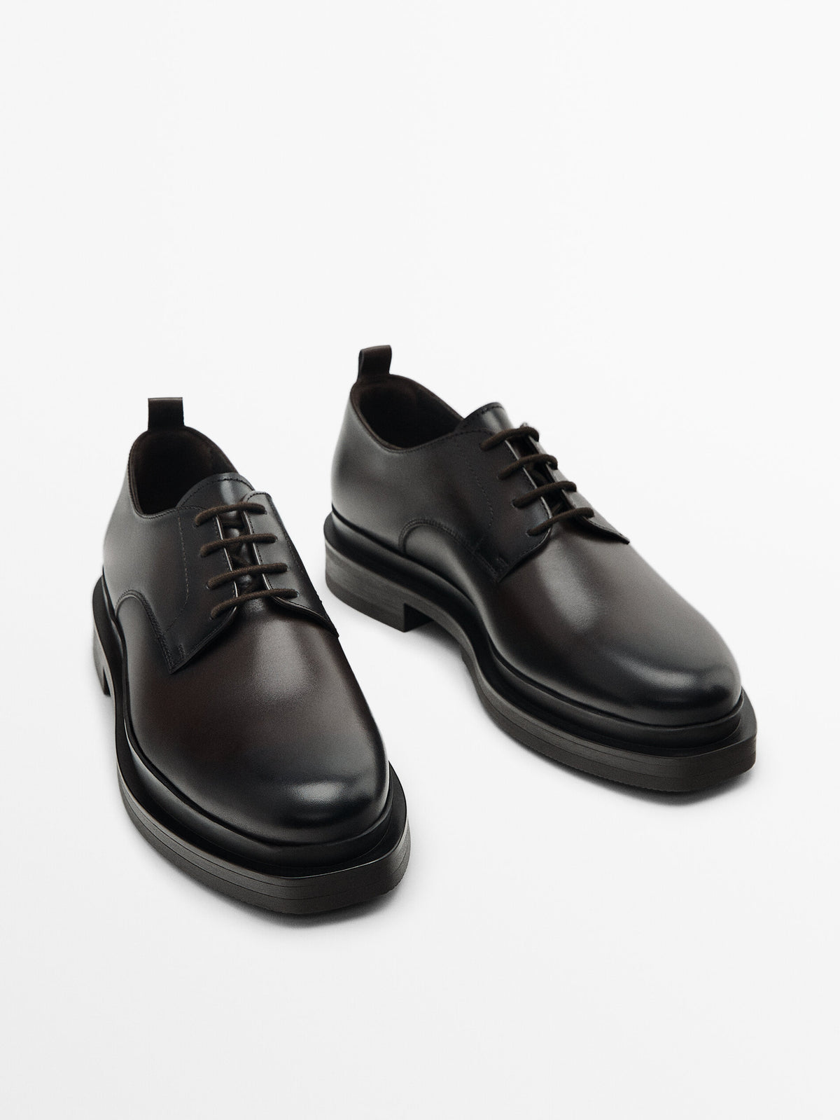 Zapato piel napa marrón - Studio - MARRÓN
