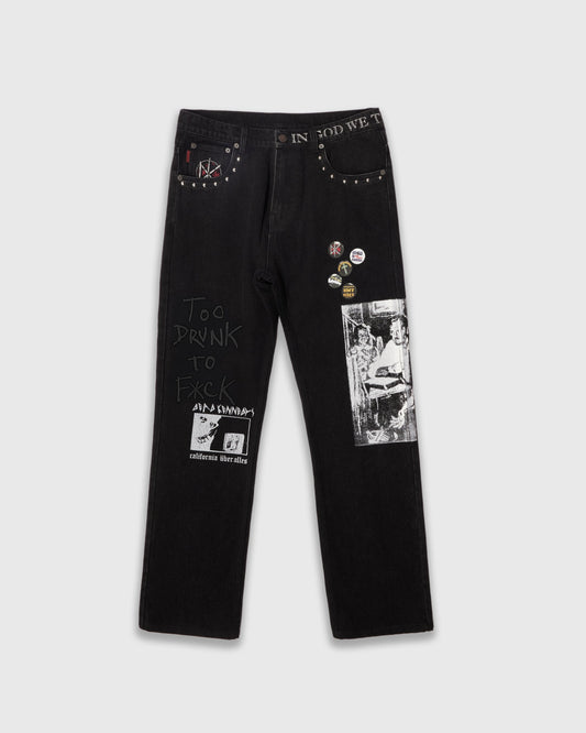DIY STRAIGHT LEG PANTS