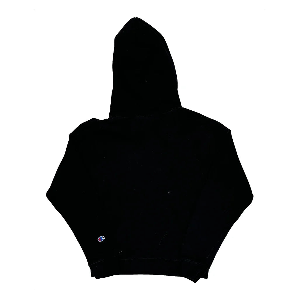 Reverse Weave Champion Hoodie - Small Black Cotton Blend