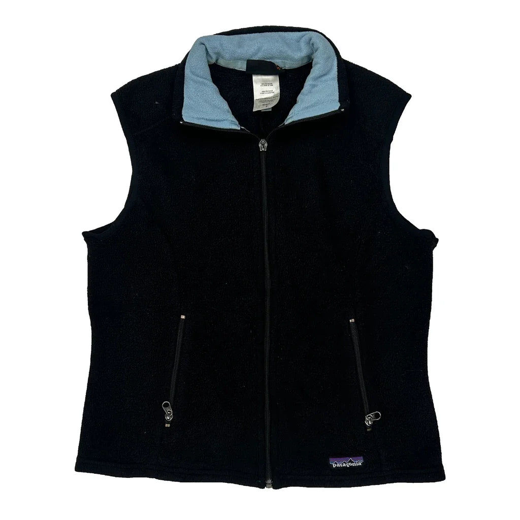Patagonia Synchilla Vest - Small Black Polyester