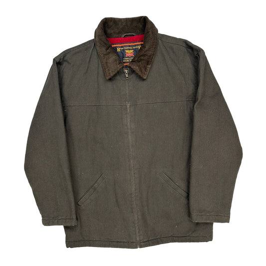 Rivers Wear Workwear Jacket - Small Brown Cotton