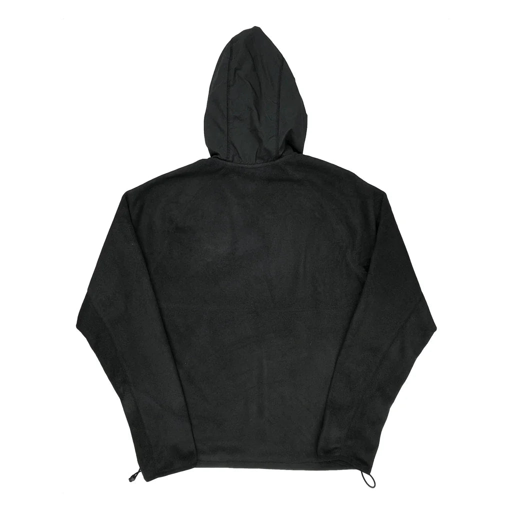 Nike Fleece Jacket - Small Black Polyester