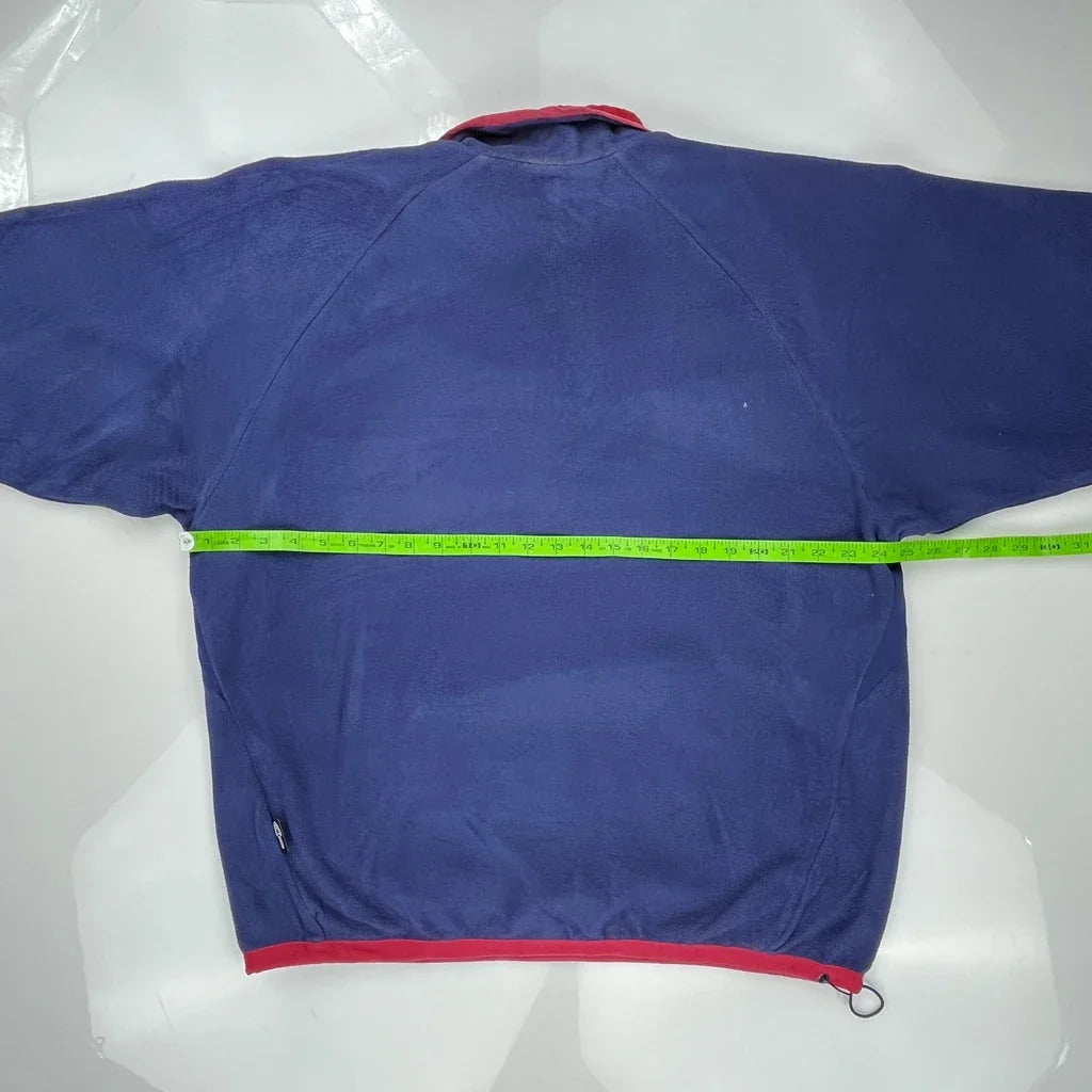 Adidas Reversible Fleece - XL Blue Polyester